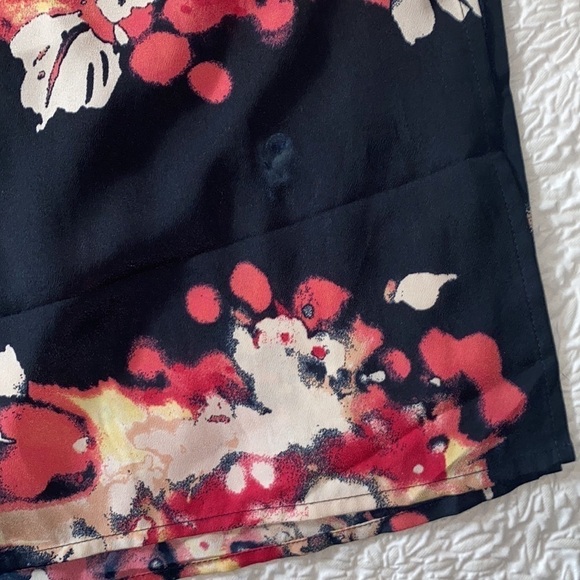 Ann Taylor Split-Neck Floral Sleeveless Maxi Dress - Picture 12 of 12